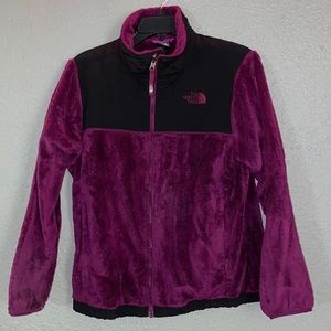 Purple North Face Zip Up